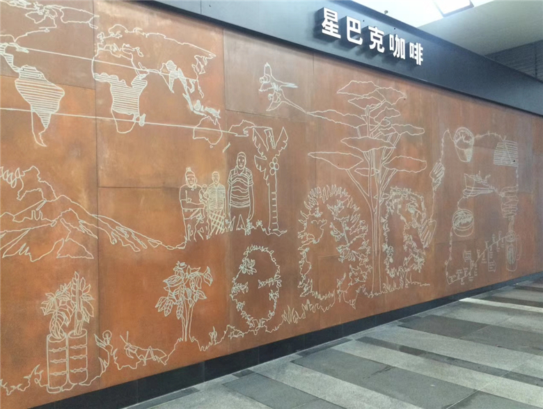 中山耐候钢幕墙